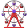 Ferris wheel emoji style